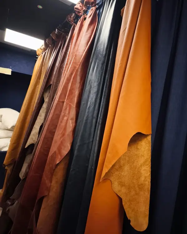 Leather selection and preparation